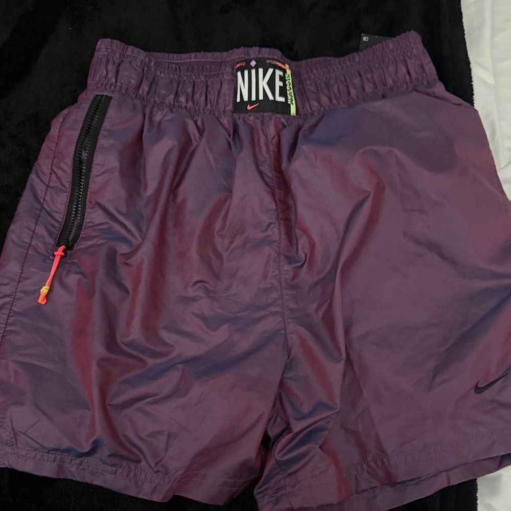 Nike Dark Purple Sports Shorts